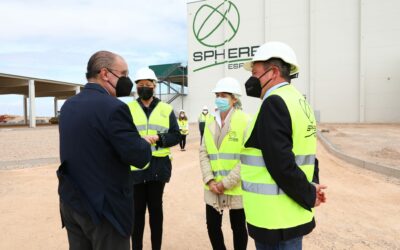 El Presidente Javier Lambán y la Consejera Marta Gastón visitan Sphere Spain